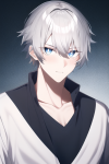 _Male, silver hair, short hair, blue pupils, dark clothing s-3708852235.png